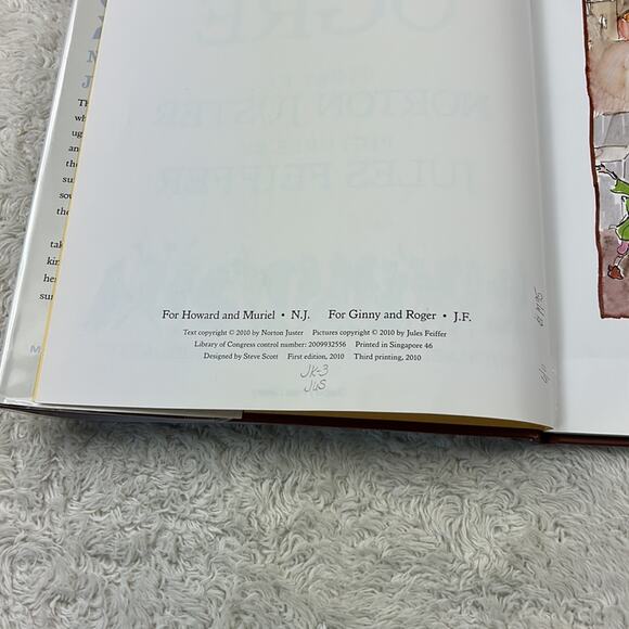 Jules Feiffer Picture Book bundle lot - I lost my Bear and The Odious Ogre - Picture 5 of 16